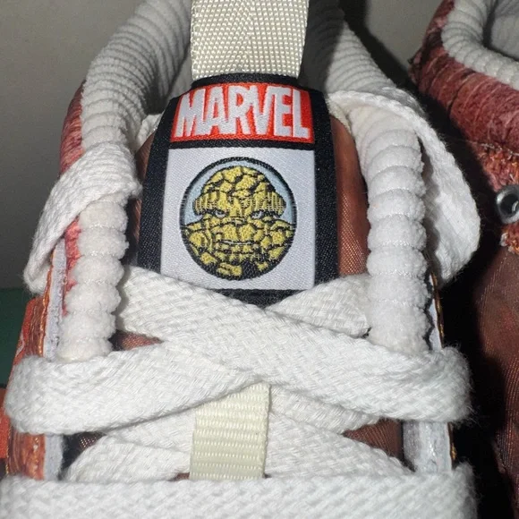 Advisory Board Crystals Fantastic Four The Thing Puma Marvel Orange Sneakers - Picture 6 of 16